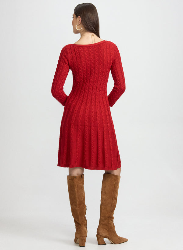 Laura Cable Knit Dress