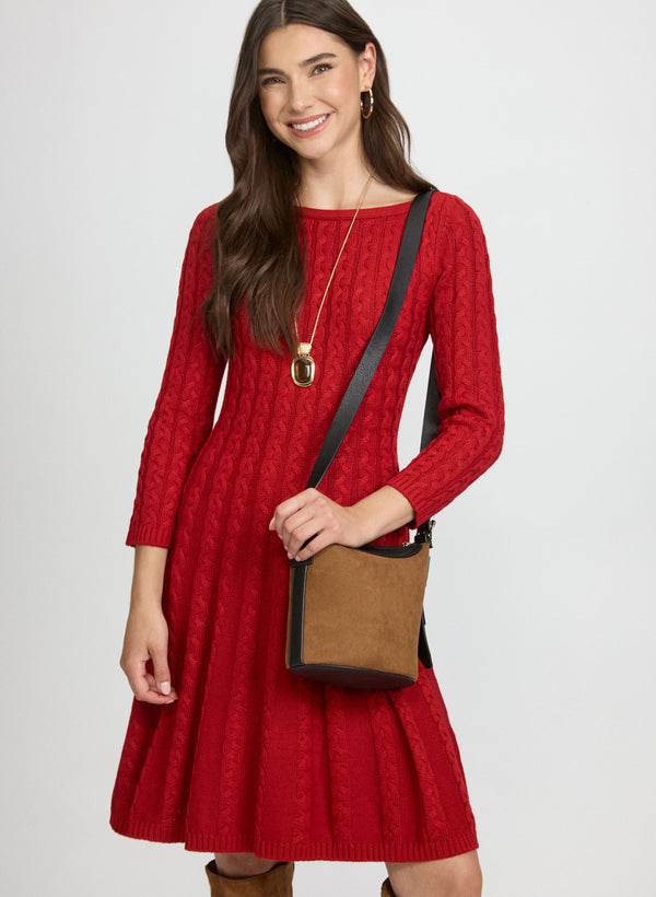Laura Cable Knit Dress