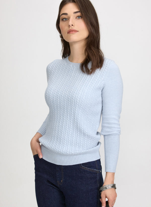 laura Cable Knit Sweater