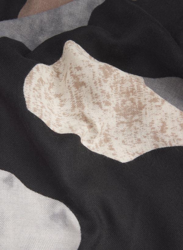 Laura Camouflage Print Scarf