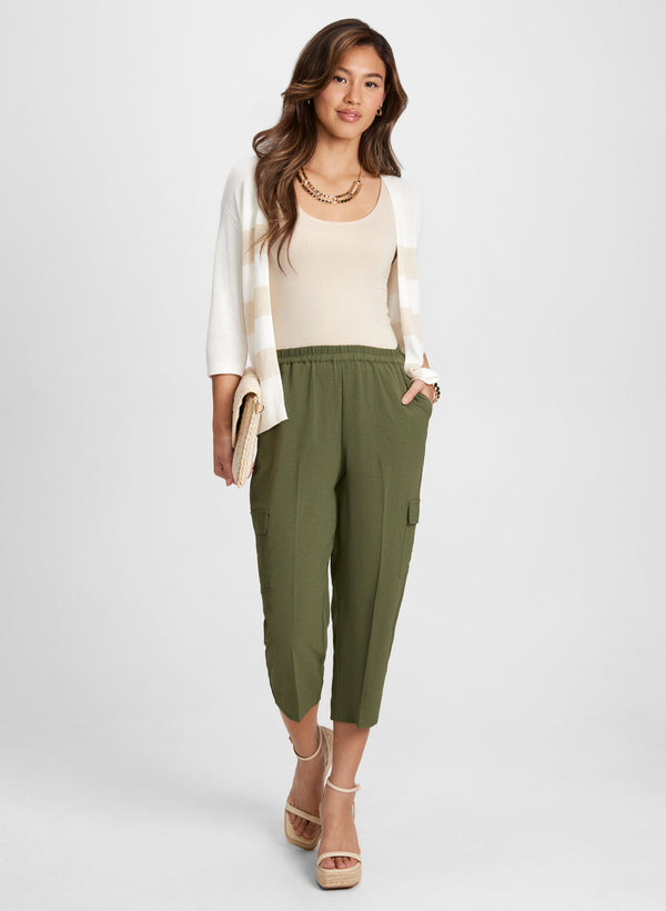 Laura Cargo Pull-On Capris