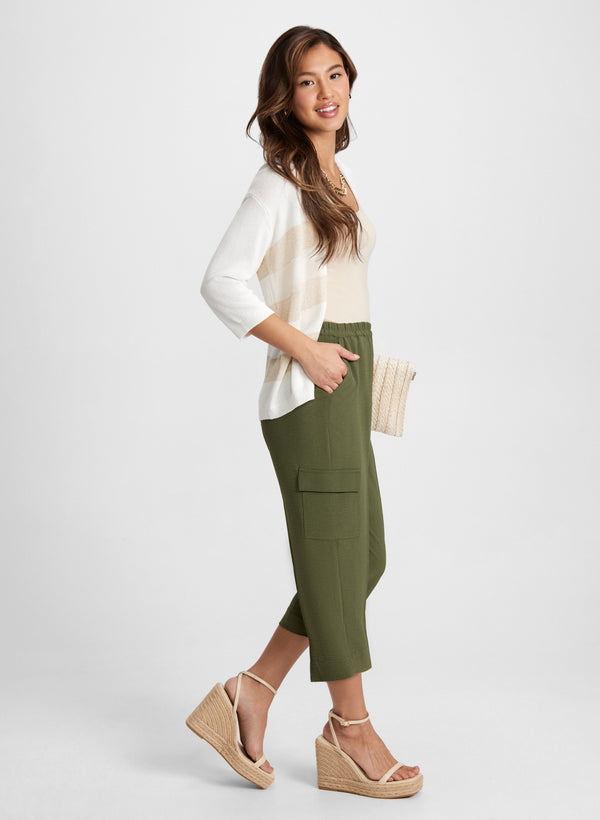 Laura Cargo Pull-On Capris