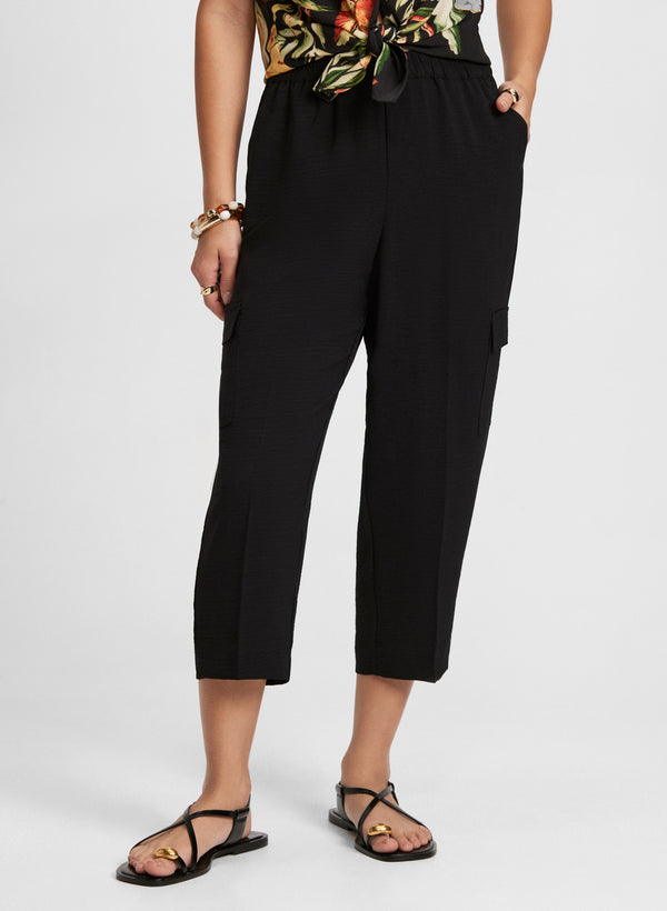 laura Cargo Pull-On Capris