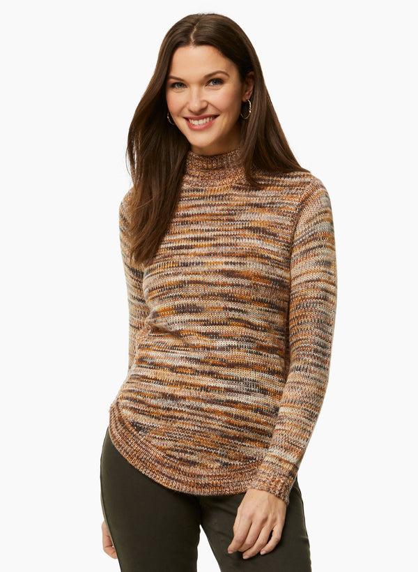 laura Charlie B - Funnel Neck Sweater