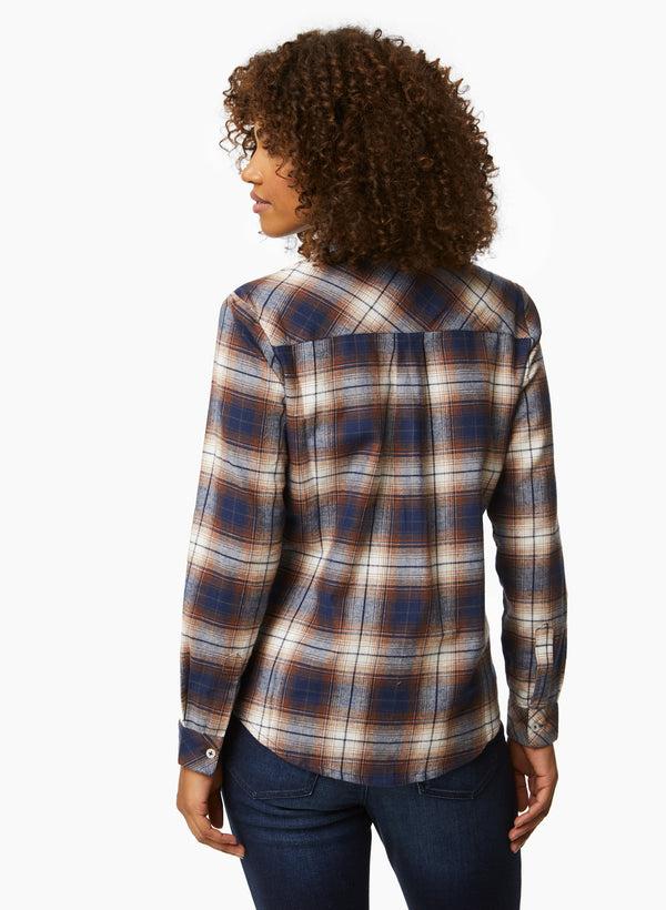 Laura Charlie B - Plaid Print Shirt