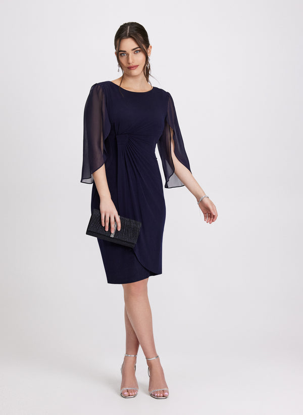 Laura Chiffon Sleeve Dress