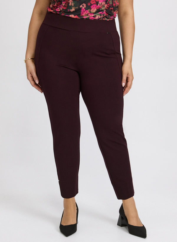 laura Chloe Bar Trim Leggings
