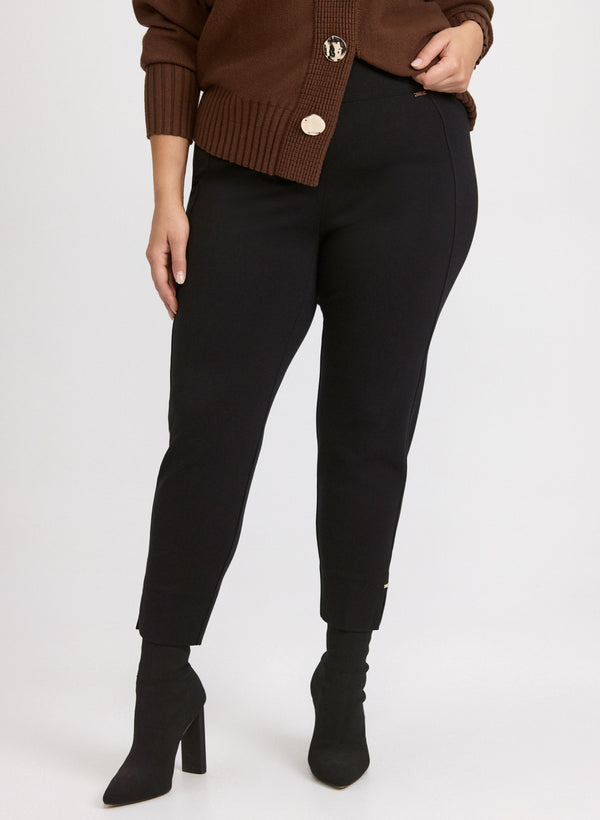 laura Chloe Bar Trim Leggings