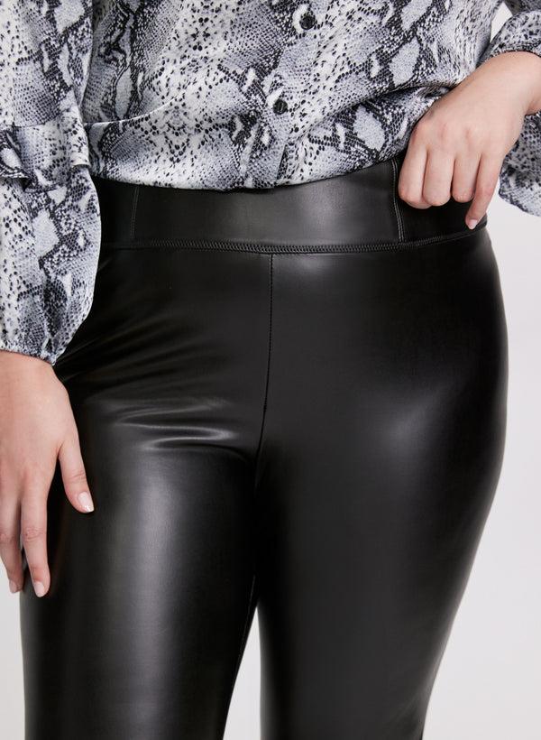 Laura Chloe Fit Vegan Leather Leggings
