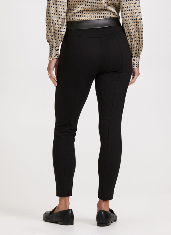 Laura Chloe Vegan Leather Leggings