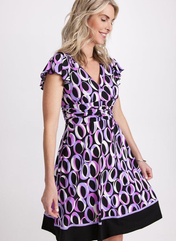 Laura Circle Print Dress