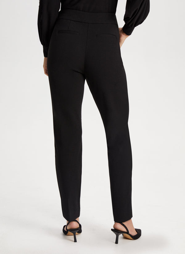 Laura City Fit Button Detail Pants