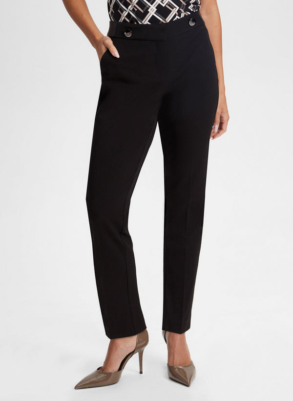 laura City Fit Slim Leg Pants