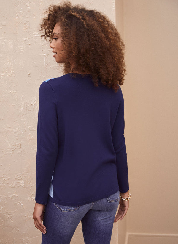 Laura Colour Block Cardigan