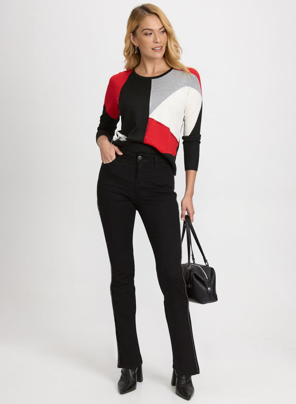 Laura Colour Block Pullover