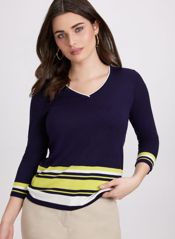 Laura Colour Block Sweater