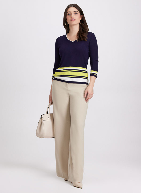 Laura Colour Block Sweater