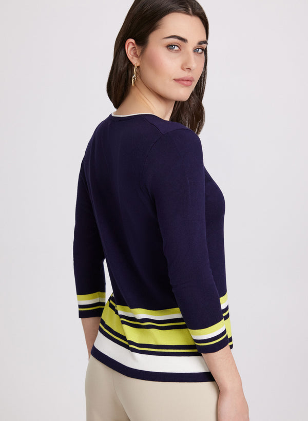 Laura Colour Block Sweater