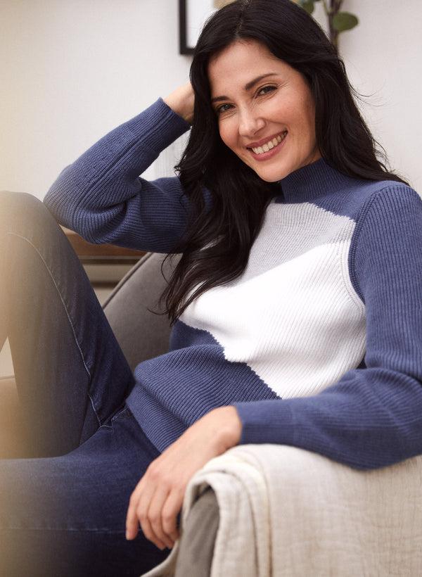 Laura Colour Block Sweater