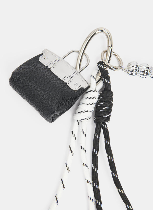 Laura Corded Purse Charm Key Chain