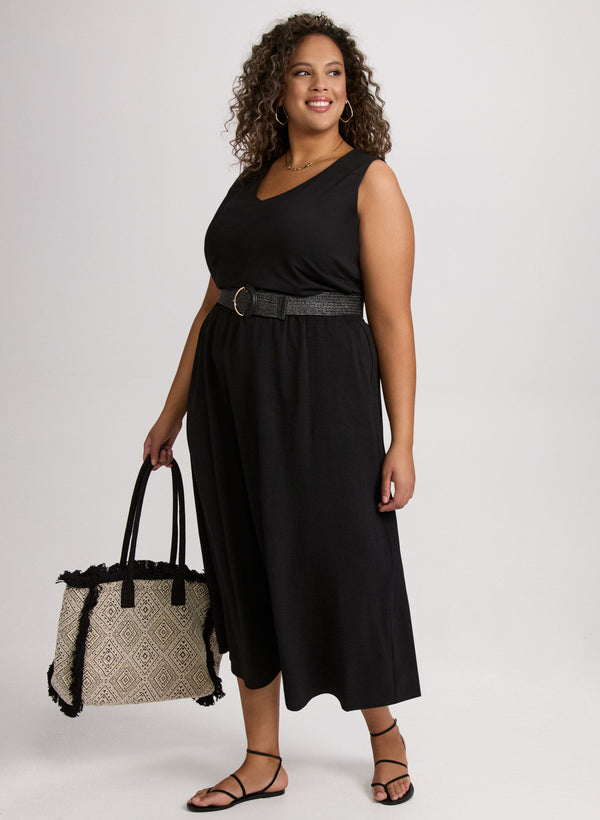 Laura Cotton-Blend Tank Top