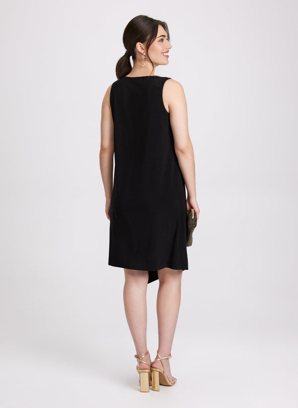 Laura Cowl Neck Dress