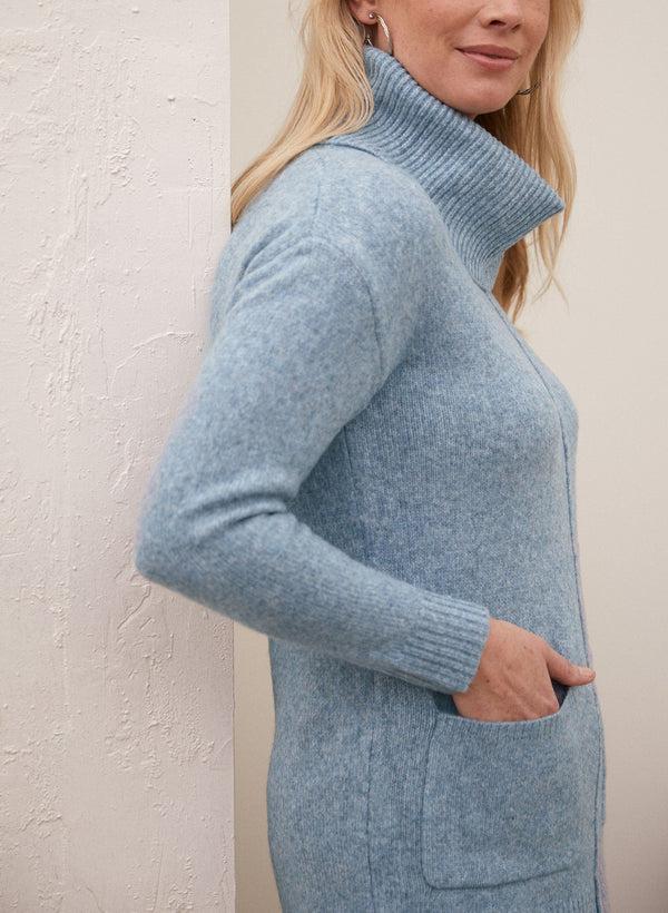 Laura Cowl Neck Knit Sweater