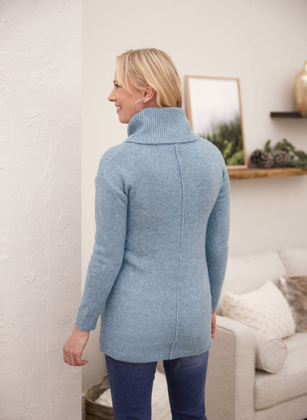 Laura Cowl Neck Knit Sweater