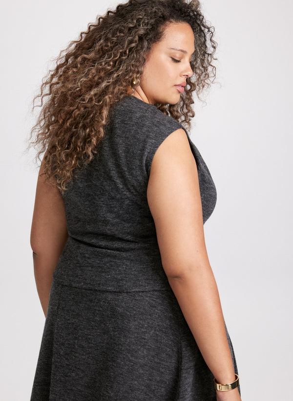 Laura Cowl Neck Sleeveless Sweater