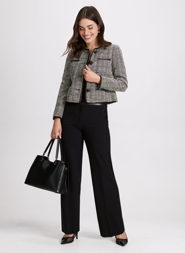 Laura Cropped Bouclé Jacket