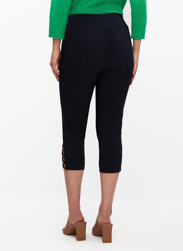 Laura Cross Detail Capris