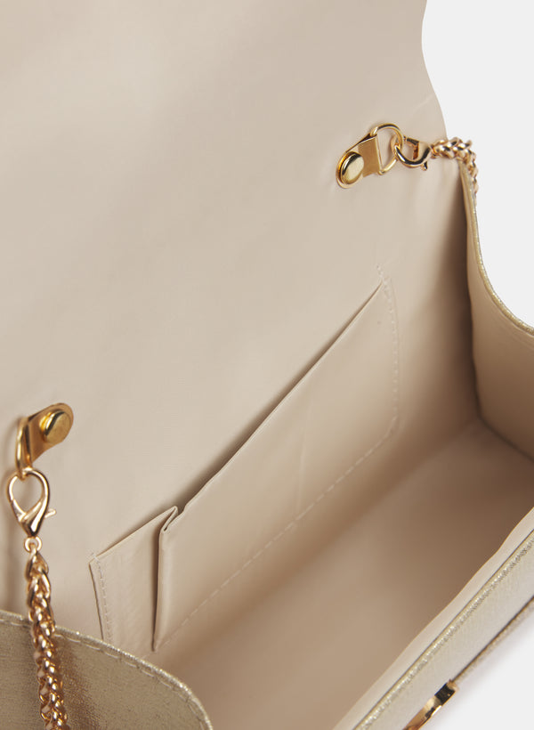 Laura Crystal Bow Clutch