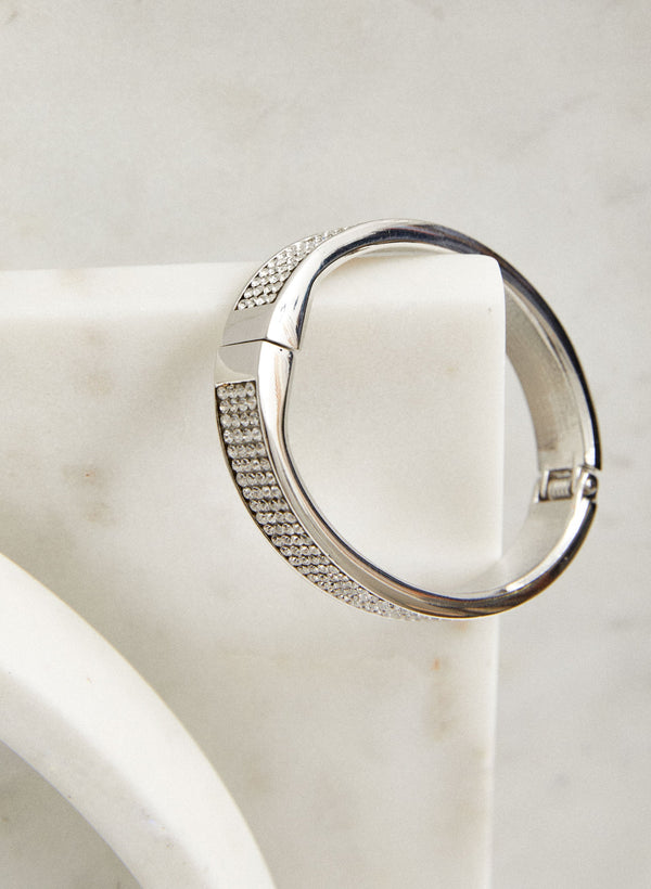 laura Crystal Detail Bangle Bracelet