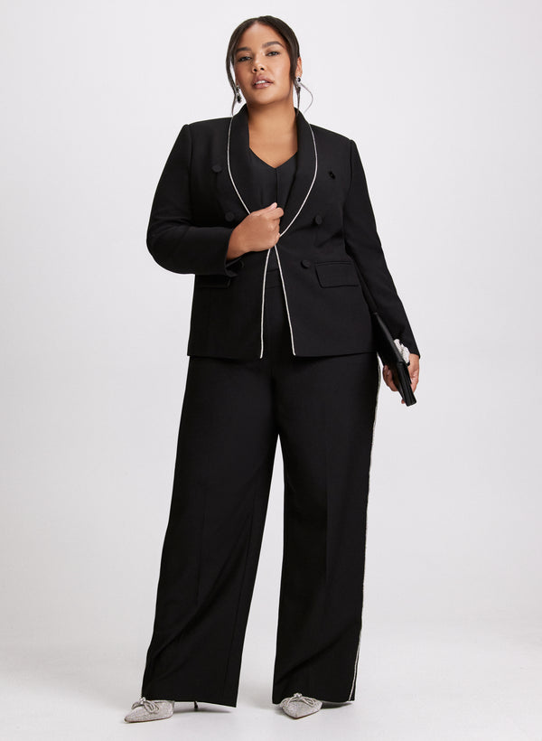 laura Crystal Detail Jacket & Pants