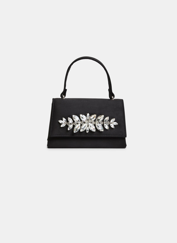 laura Crystal Embellished Evening Clutch
