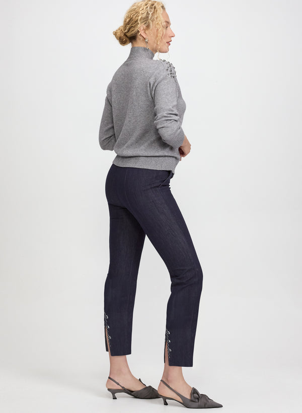 Laura Crystal Embellished Pants