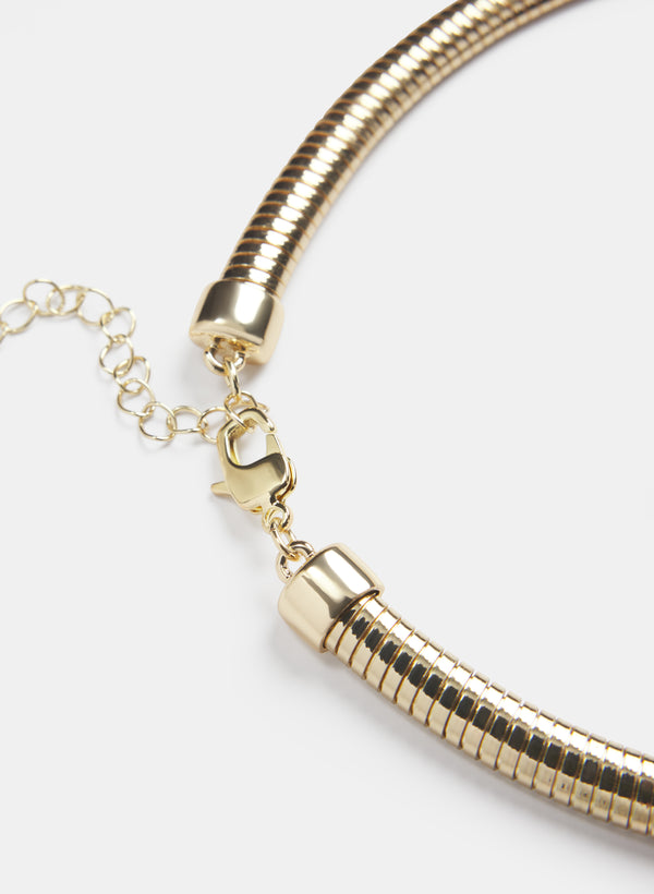 Laura Crystal Front Collar Necklace