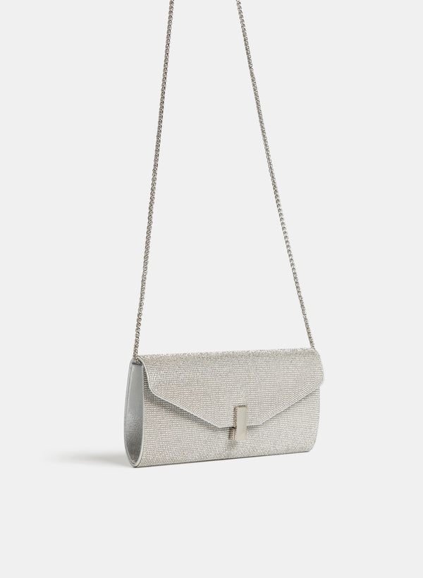 Laura Crystal Rectangular Clutch
