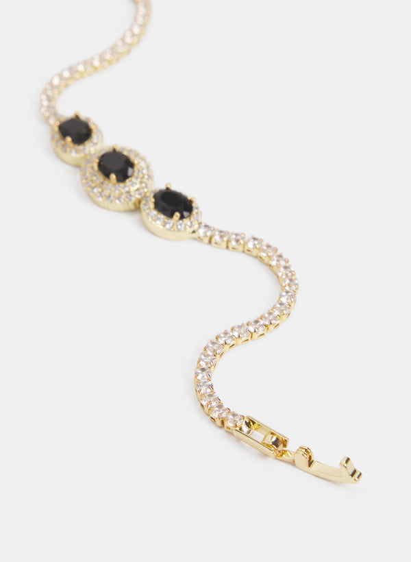 Laura Crystal Tennis Bracelet