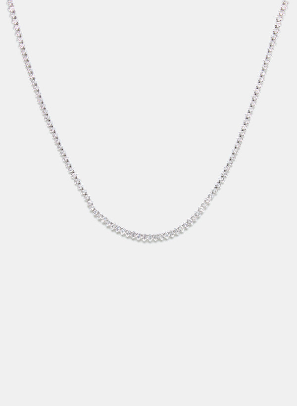 laura Cubic Zirconia Crystal Necklace