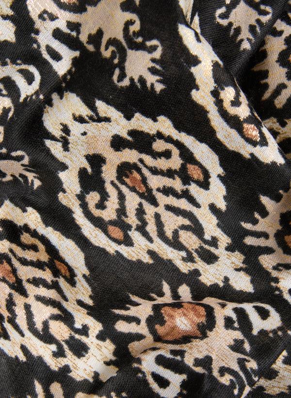 Laura Damask Print Scarf