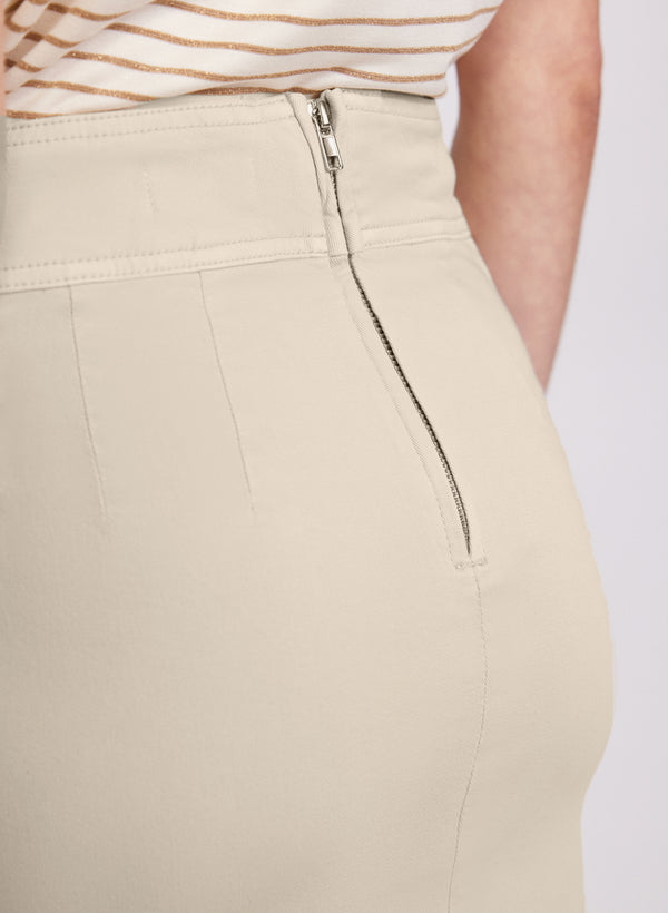 Laura Denim Pencil Skirt