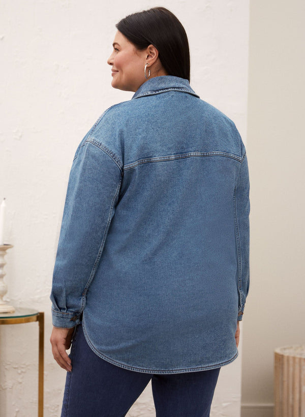 Laura Dex - Denim Shirt Jacket