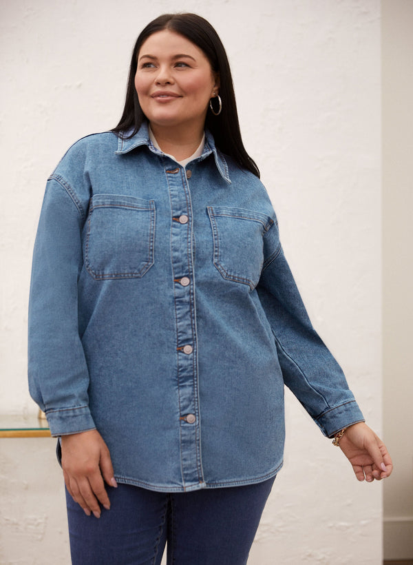 laura Dex - Denim Shirt Jacket