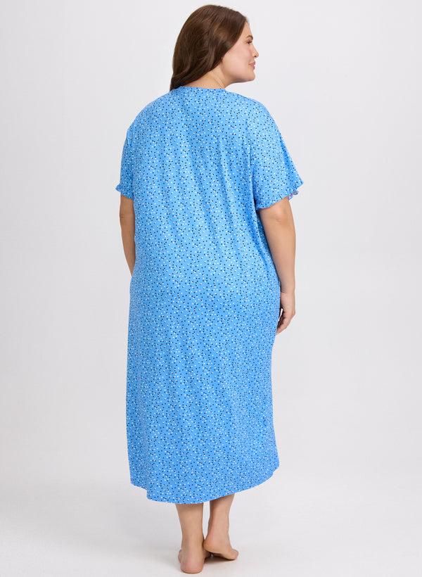 Laura Dot Print Nightgown