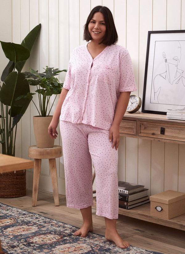 Laura Dot Print Pyjama Set