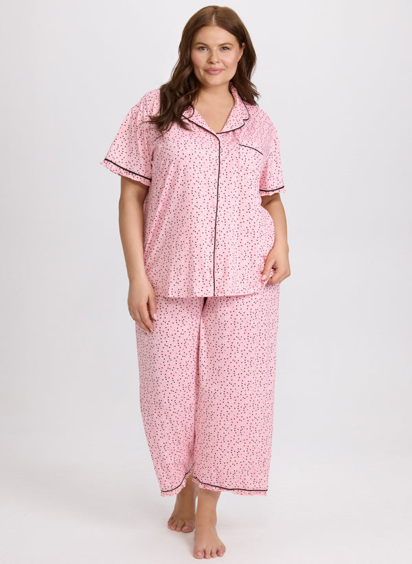 Laura Dot Print Pyjama Set