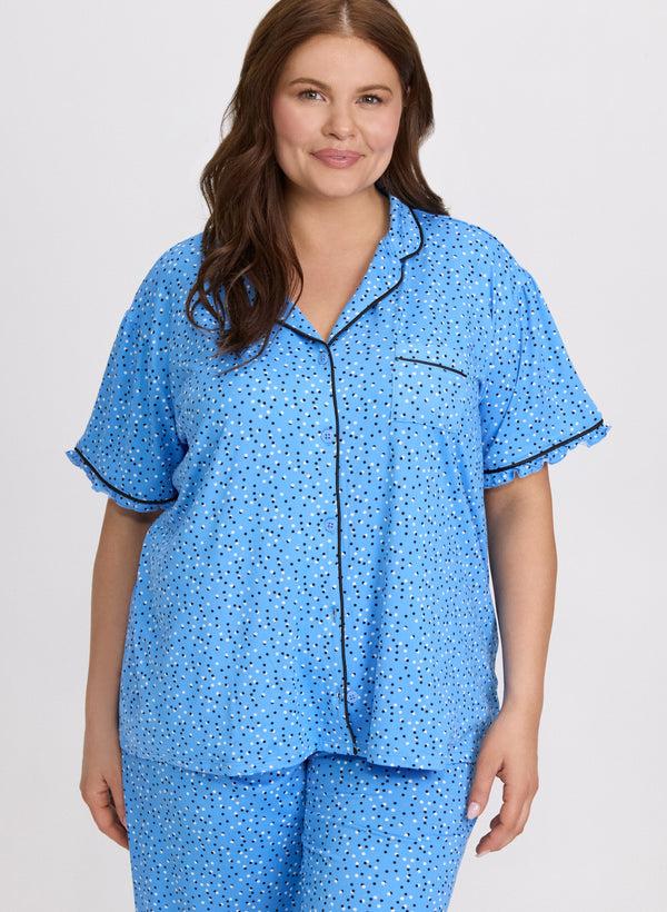 Laura Dot Print Pyjama Set
