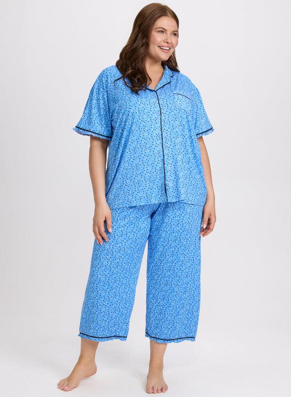 Laura Dot Print Pyjama Set