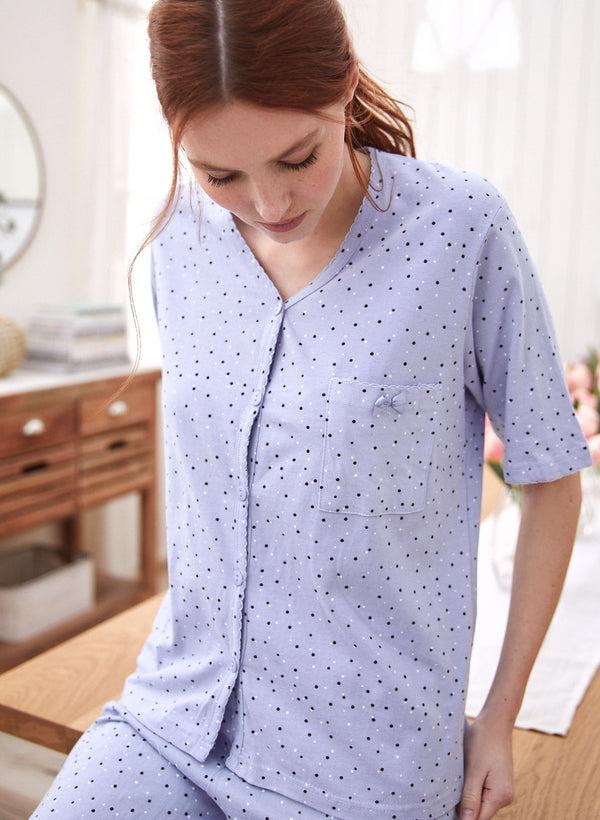 Laura Dot Print Pyjama Set